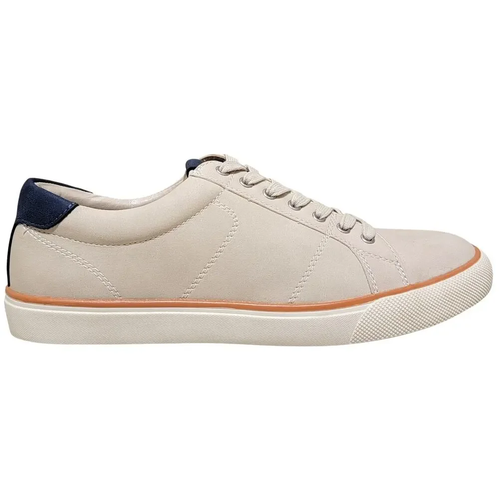 Club Room Men Dominic Low Top Lace Up Tennis Sneakers Size US 10.5M Beige